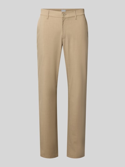 Produktfoto, Gerade Hose Mit Viskose-Anteil Modell 'Phil P' von Brax in Beige mit glatter Textur, Herren Gerade Hose von Brax