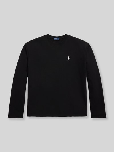 Polo Ralph Lauren Relaxed Fit Langarmshirts aus reiner Baumwolle Black 2
