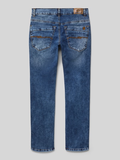 Blue Effect Relaxed Fit Jeans im 5-Pocket-Design Dunkelblau 3