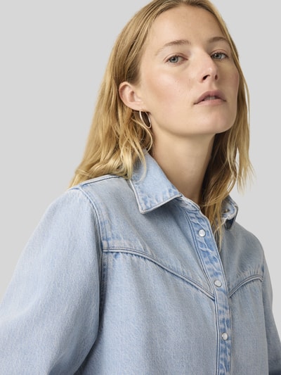 Levi's® 300 relaxed fit jeanshemd van mix van katoen en lyocell Lichtblauw - 2