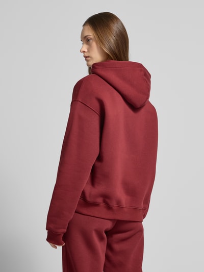 Gina Tricot Hoodie met oversized schouders Kersenrood - 5