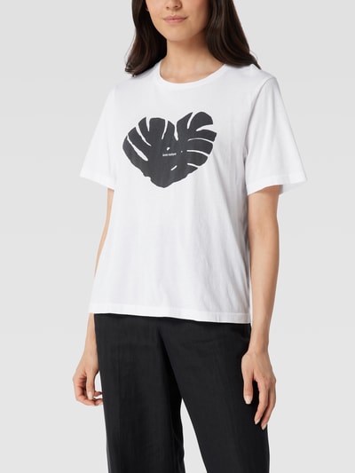 Marc O'Polo T-Shirt mit Statement-Print Offwhite 4