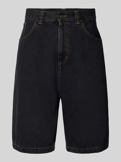 Carhartt Work In Progress Bermuda met steekzakken, model 'BRANDON' Zwart - 2