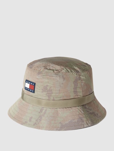 Tommy Jeans Bucket Hat mit Allover-Muster Beige 1