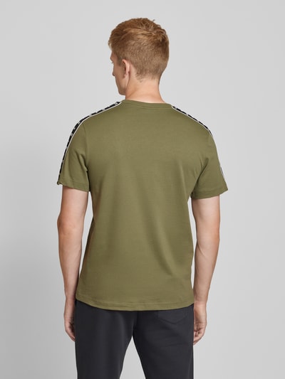 Lacoste T-Shirt mit Label-Stitching Oliv 5