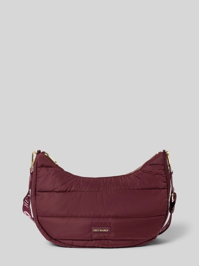 Hey Marly Torebka z detalem z logo Ciemnoczerwony 2