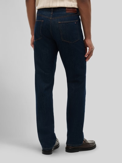 Tommy Hilfiger straight fit jeans van puur katoen Marineblauw - 5