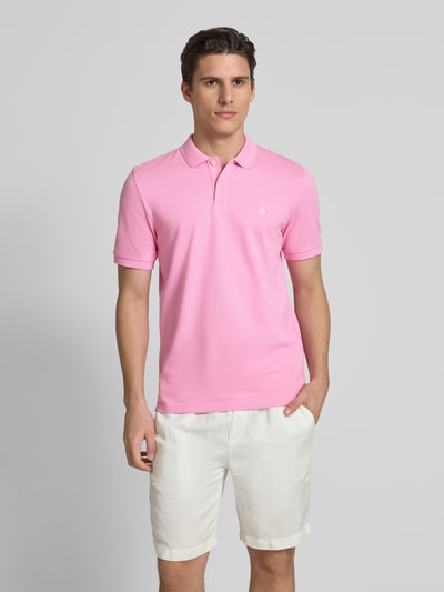 Marc O'Polo Regular Fit Poloshirt aus reiner Baumwolle Rosa 4