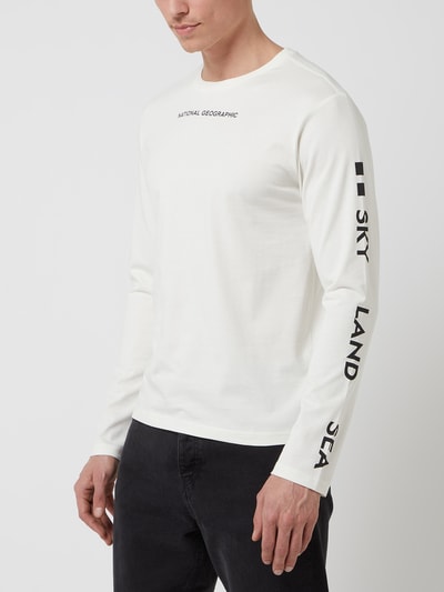 National Geographic Longsleeve aus Baumwolle  Offwhite 4