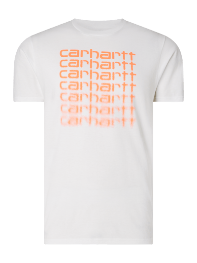Carhartt Work In Progress T-Shirt mit Logos Weiss 1