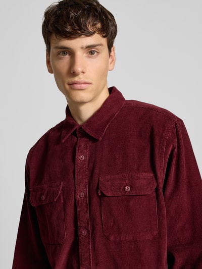 Levi's® Vrijetijdsoverhemd met knoopsluiting, model 'JACKSON' Bordeaux - 3