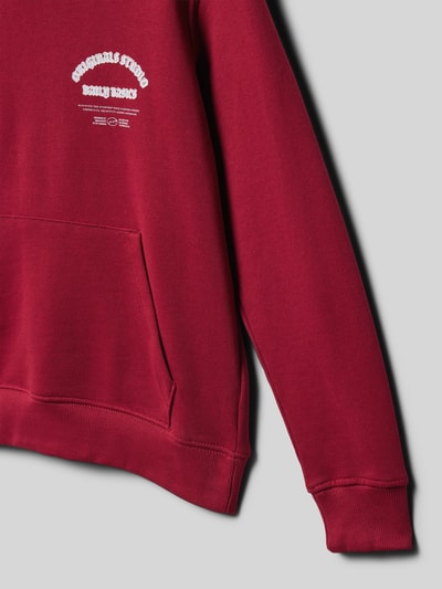 Jack & Jones Hoodie mit Kapuze Modell 'MEADOWS' Rot 2