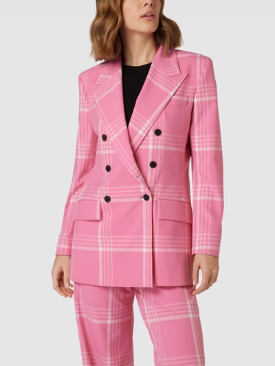 HUGO Blazer mit Allover-Muster Modell 'Amalisa' Pink 4