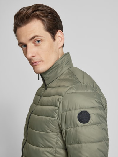 Christian Berg Men Steppjacke mit Stehkragen Gruen 3