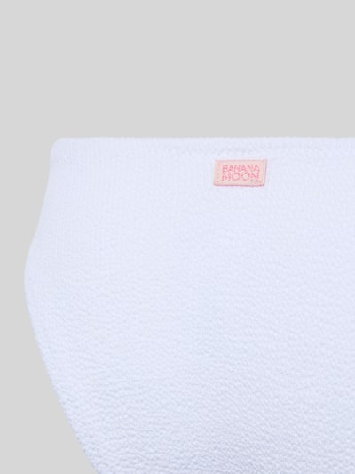 Banana Moon Bikinibroekje met labeldetails, model 'NAIDA' Wit - 2