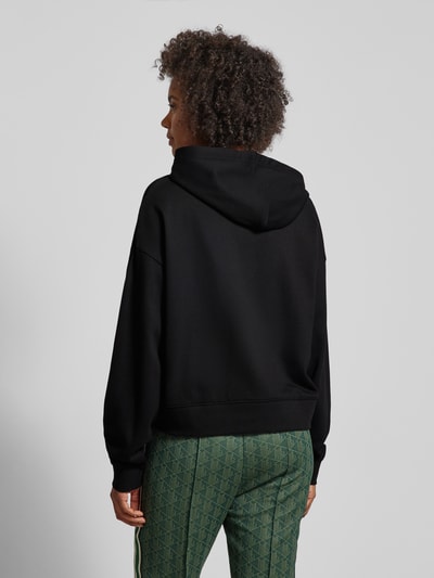 Lacoste Sport Hoodie met labelpatch Zwart - 5