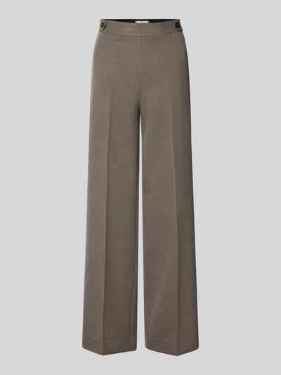 Tommy Hilfiger Straight leg fit broek met viscose Taupe - 2