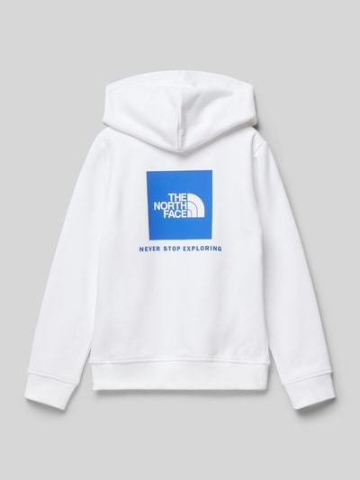 The North Face Regular Fit Hoodie mit Logo-Print Modell 'REDBOX' Weiss 3