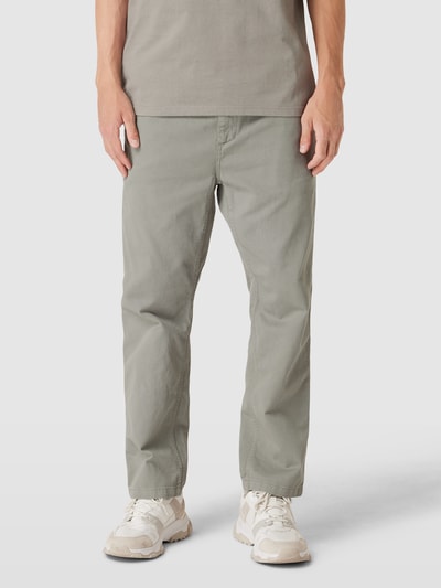 Carhartt Work In Progress Hose aus Bio-Baumwolle mit elastischem Bund Modell 'FLINT' Taupe 4