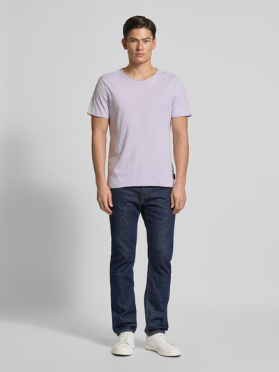 Armedangels Regular Fit T-Shirt aus reiner Baumwolle Lavender 1