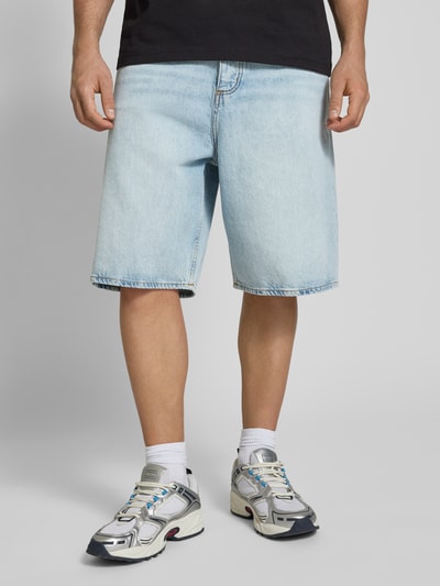 Hugo Blue Korte jeans met steekzakken, model 'MASON' Lichtblauw - 4