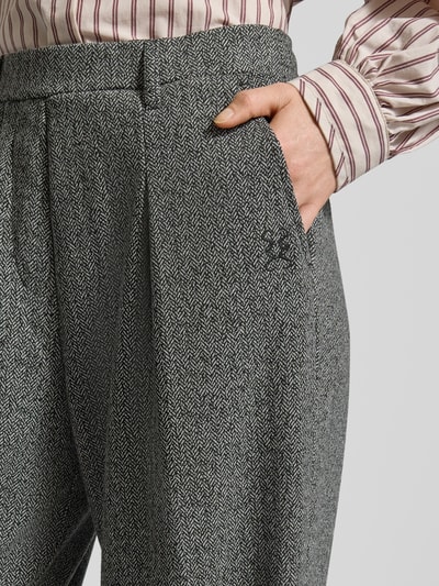 Smith and Soul Spodnie z szeroką nogawką i elastycznym pasem Antracytowy 3