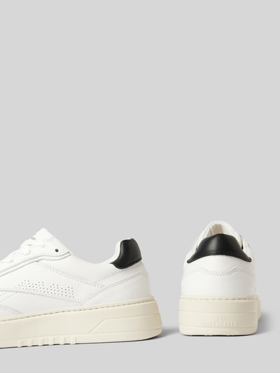 Copenhagen Leren sneakers met labeldetail Wit - 2