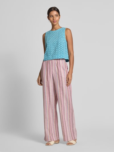 Jake*s Casual Top im Batik Look Eisblau 1