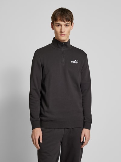 PUMA PERFORMANCE Sweatshirt mit Stehkragen Black 4