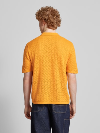 Jack & Jones Regular Fit Freizeithemd mit Polokragen Modell 'TYLER' Apricot 5