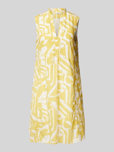 Marc O'Polo Knielanges Kleid mit Tunikakragen Gelb Melange 2