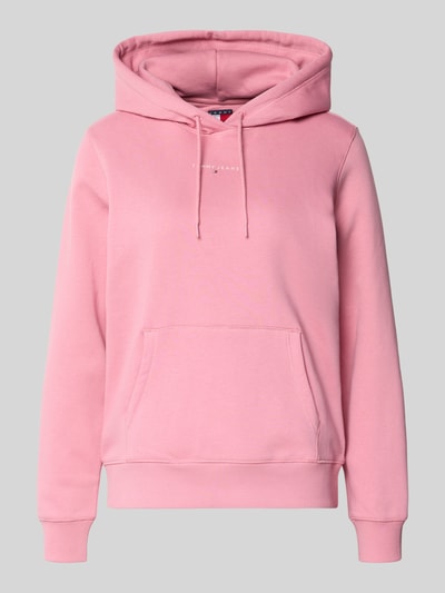 Tommy Jeans Regular fit hoodie van katoenmix Roze - 2