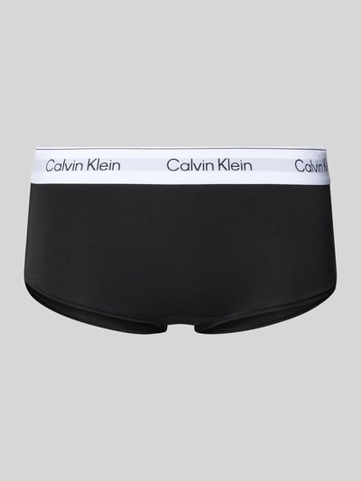 Calvin Klein Underwear Panties mit Logo-Stitching Modell 'Boyleg' Black 1