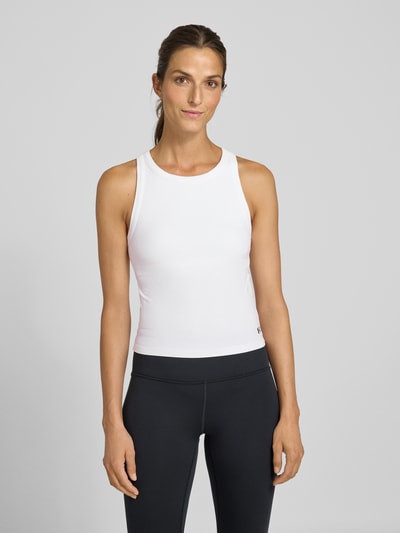 Under Armour Tanktop mit Label-Detail Weiss 4
