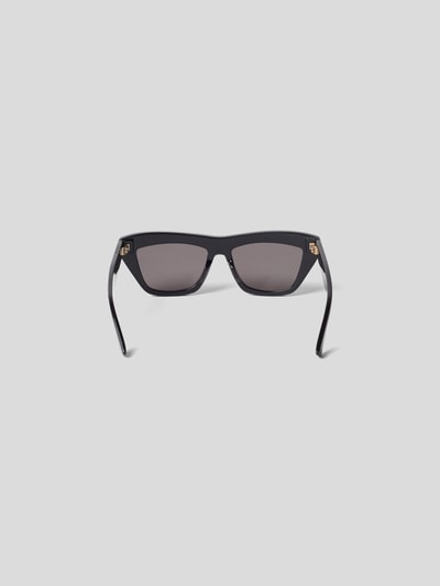 Bottega Veneta Sonnenbrille im Cat-Eye-Stil Black 6