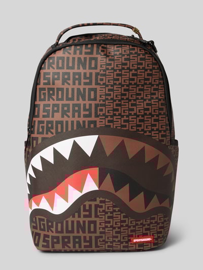 Sprayground Rucksack mit Tragehenkel Dunkelbraun 2