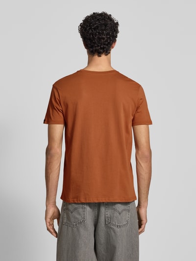 Alpha Industries T-shirt van zuiver katoen Hazelnoot - 5