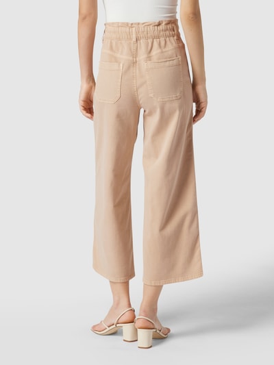 Marc Cain Jeans met elastische band en tunnelkoord Beige - 5