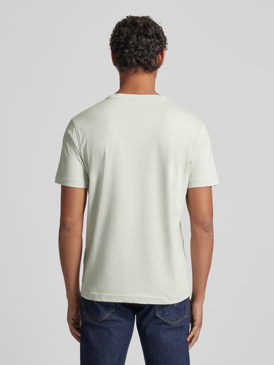 LERROS T-Shirt mit Label-Stitching Lind 5