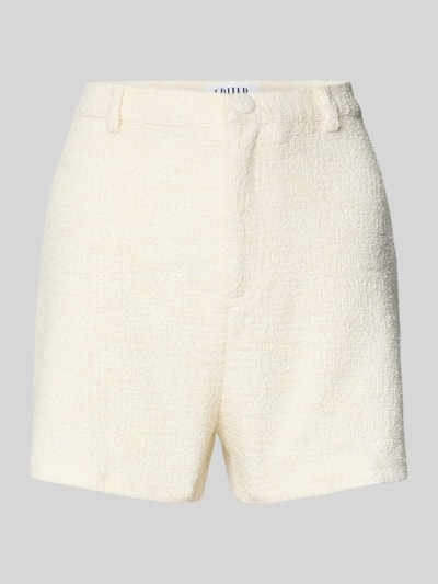 EDITED Bermudas mit seitlicher Eingrifftasche Modell 'Barbara' Offwhite 2
