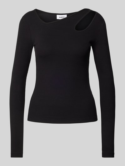 moves Longsleeve mit Cut Out Modell 'Luvie' Black 3