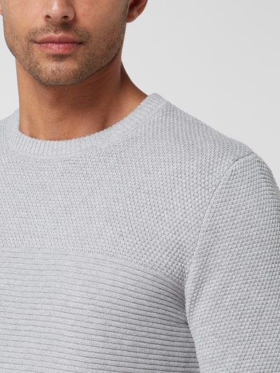 Tom Tailor Pullover aus Baumwolle Dunkelgrau 3