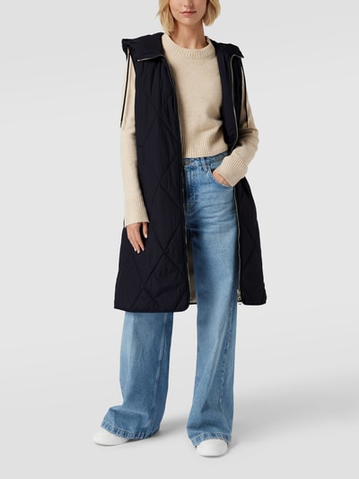 Tommy Hilfiger Steppweste mit Zweiwege-Reißverschluss Marineblau 4
