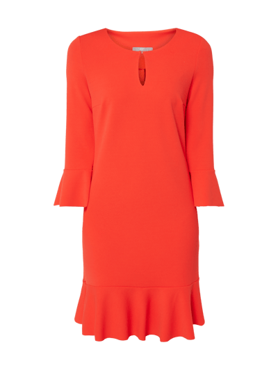 Jake*s Collection Kleid mit Trompetenärmeln  Orange 2