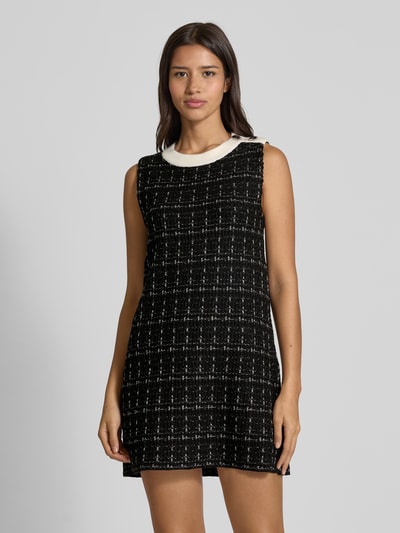 Liu Jo White Mini-jurk in bouclélook Metallic zwart - 4