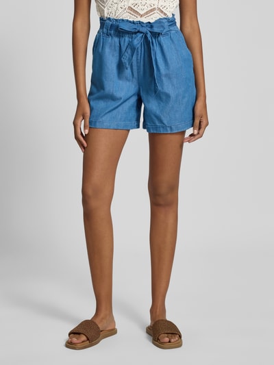 Only Loose Fit Jeansshorts aus Baumwoll-Lyocell-Mix Modell 'BEA SMILLA' Jeansblau 4