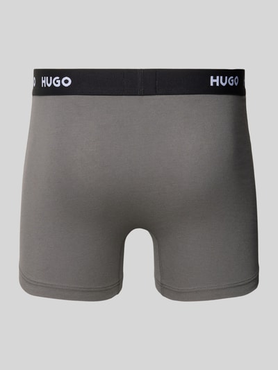 HUGO Boxershort van katoenmix in set van 3 Zwart - 3