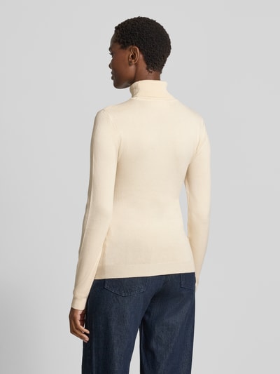 Vero Moda Slim coltrui van viscosemix, model 'GLORY' Offwhite - 5