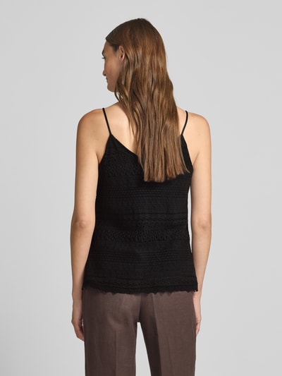 Vero Moda Relaxed Fit Trägertop aus Baumwoll-Mix Modell 'HONEY' Black 5
