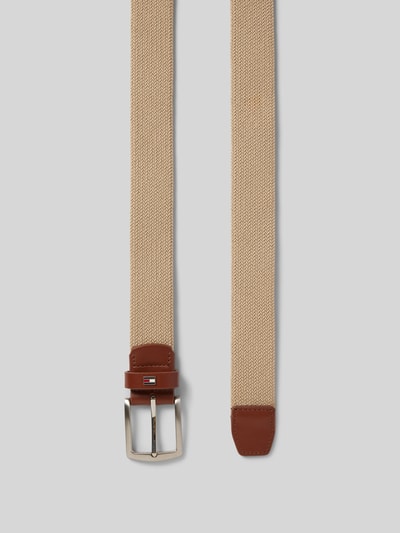 Tommy Hilfiger Gürtel mit Strukturmuster Modell 'DENTON ELASTIC' Beige 3